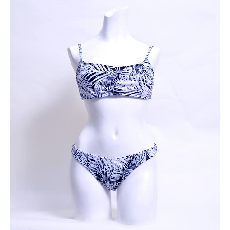 水着レディース モノクロームリーフキャミビキニ LAVIA | BUYSENSE | 詳細画像7 