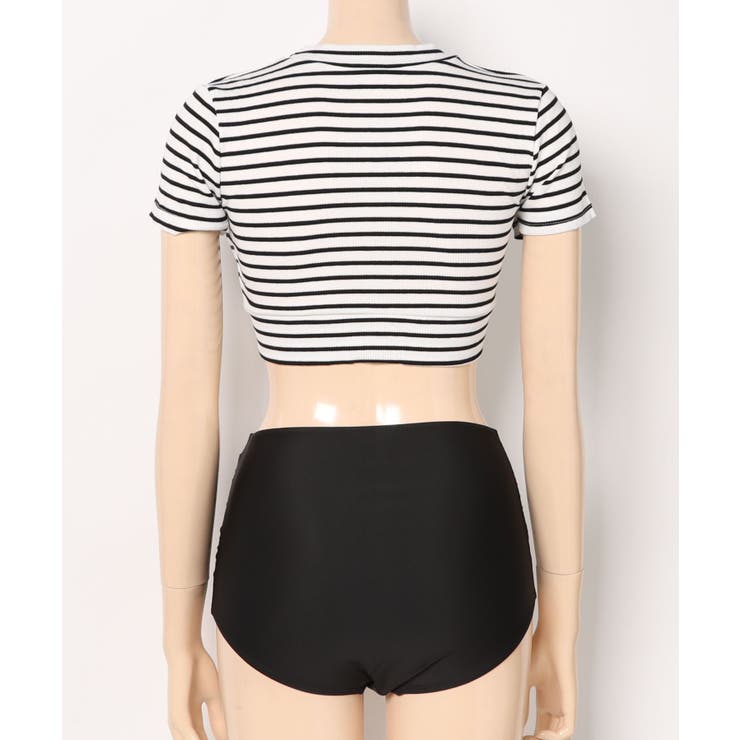 クロップドボーダービキニ LAVIA デザインビキニ | BUYSENSE | 詳細画像11 