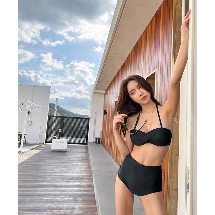 サイドリボンラッシュガードビキニ LAVIA デザインビキニ | BUYSENSE | 詳細画像10 