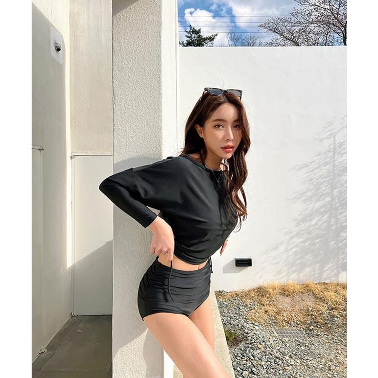 サイドリボンラッシュガードビキニ LAVIA デザインビキニ | BUYSENSE | 詳細画像6 