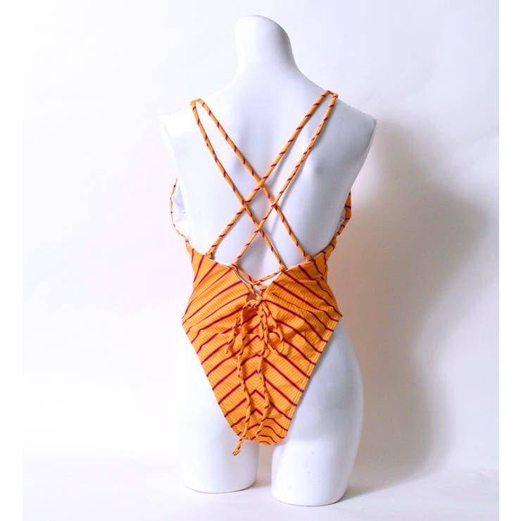 ワンピース水着 カラフルボーダーOPビキニ LAVIA | BUYSENSE | 詳細画像8 