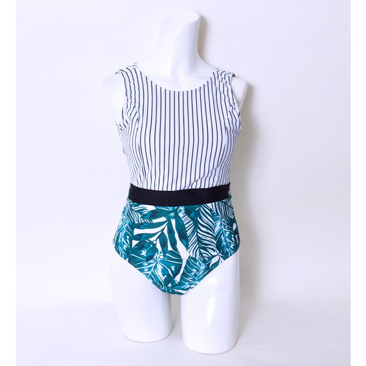 ワンピース水着 バックオープンボタニカルOP LAVIA | BUYSENSE | 詳細画像6 