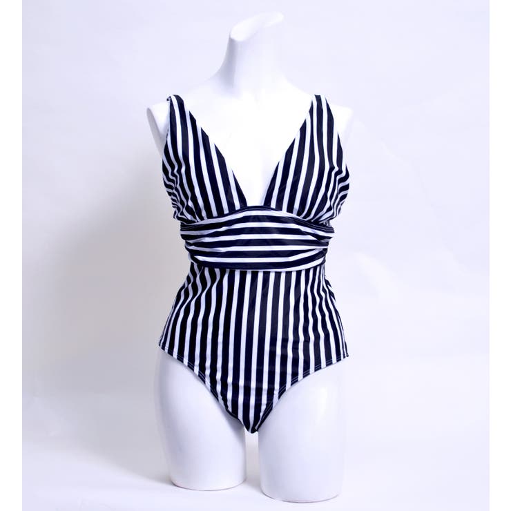 ストライプワンピースビキニ LAVIA ワンピースビキニ | BUYSENSE | 詳細画像7 