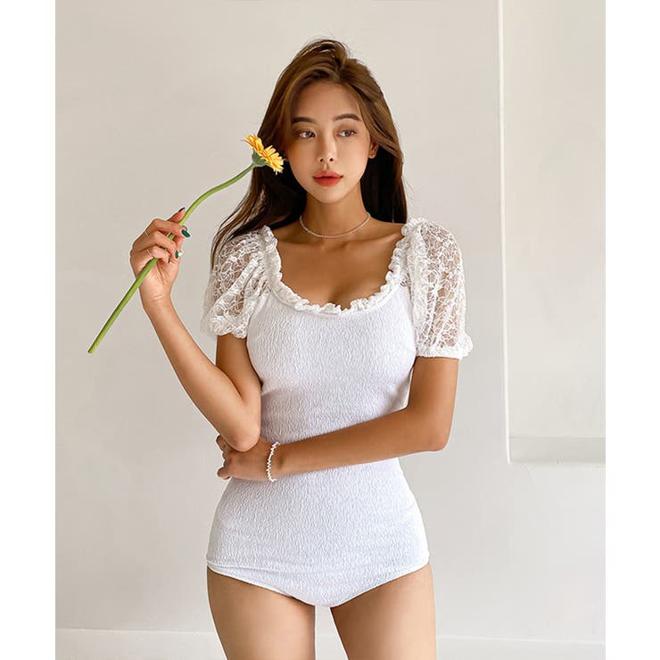 ワンピース水着 ショルダーレースワンピースビキニ LAVIA | BUYSENSE | 詳細画像9 