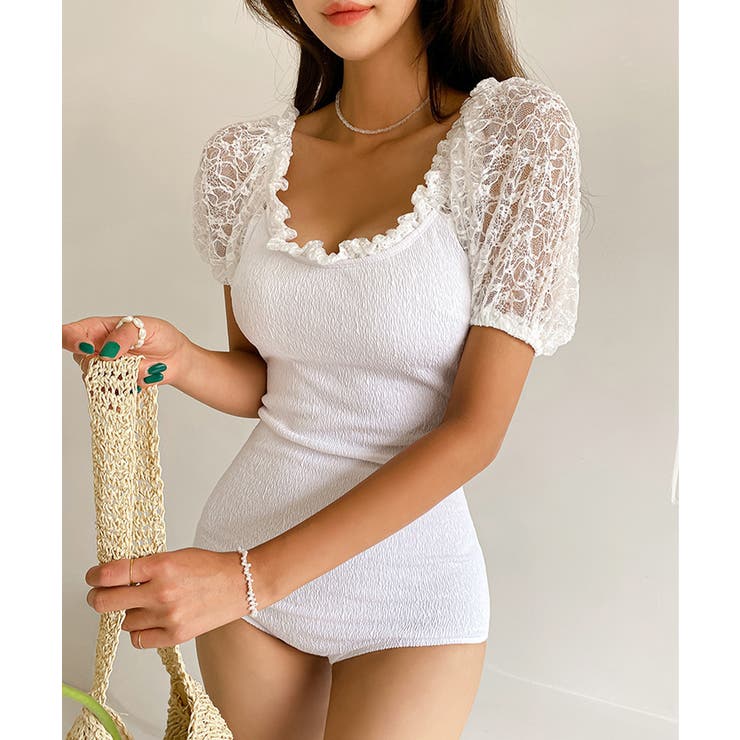 ワンピース水着 ショルダーレースワンピースビキニ LAVIA | BUYSENSE | 詳細画像10 