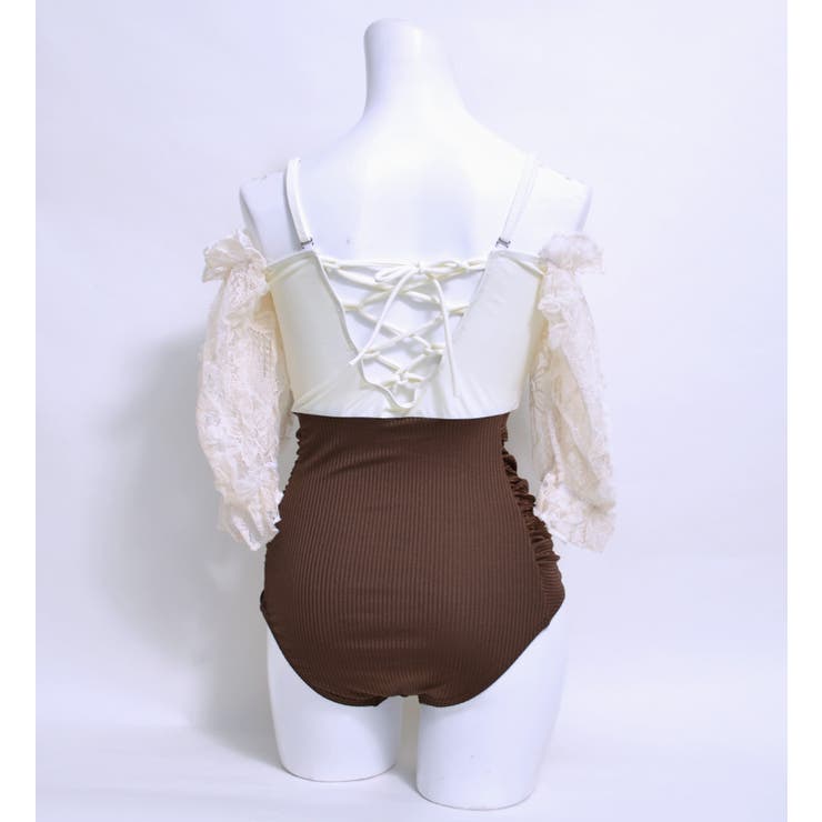 ワンピース水着 レースハイウエストワンピースビキニ LAVIA | BUYSENSE | 詳細画像9 