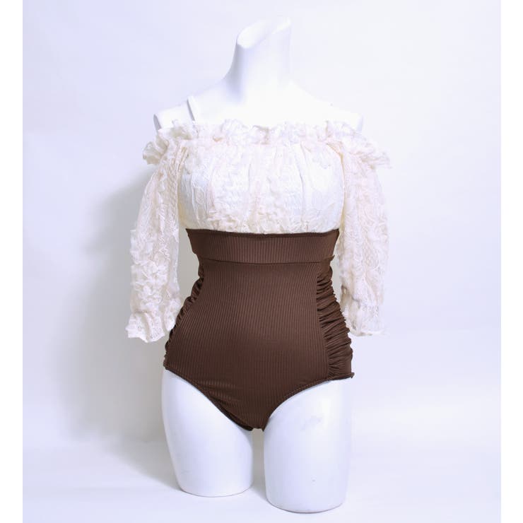 ワンピース水着 レースハイウエストワンピースビキニ LAVIA | BUYSENSE | 詳細画像7 