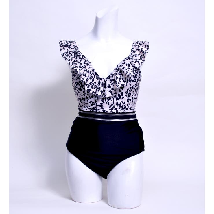 水着レディース レオパードパターンワンピースビキニ LAVIA | BUYSENSE | 詳細画像13 