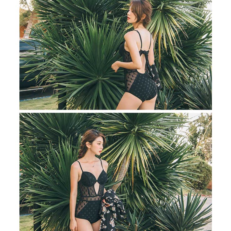 レースドットワンピースビキニ LAVIA ワンピースビキニ | BUYSENSE | 詳細画像14 