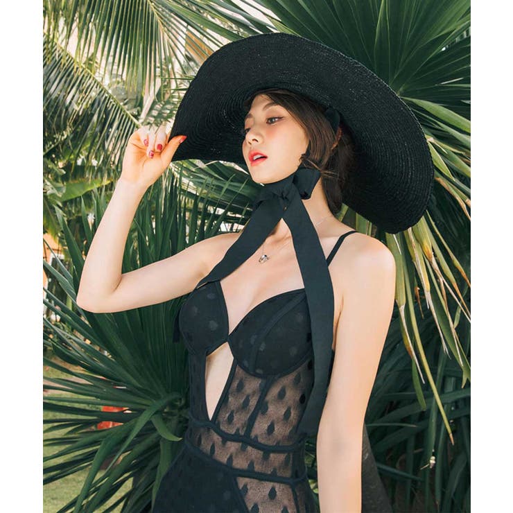 レースドットワンピースビキニ LAVIA ワンピースビキニ | BUYSENSE | 詳細画像9 