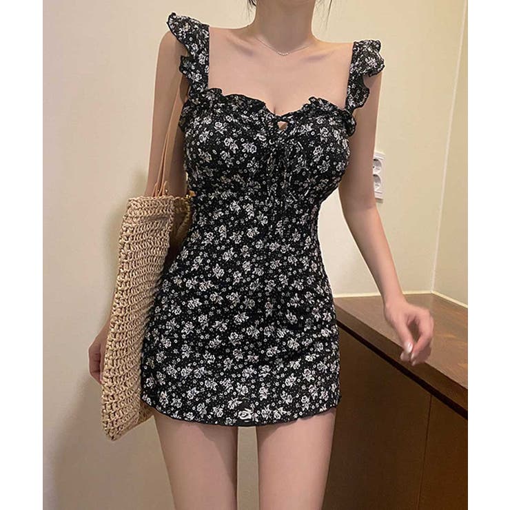 フリルフラワーワンピースビキニ LAVIA ワンピースビキニ | BUYSENSE | 詳細画像5 