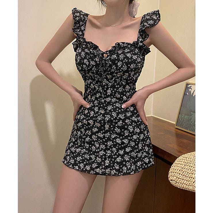 フリルフラワーワンピースビキニ LAVIA ワンピースビキニ | BUYSENSE | 詳細画像6 