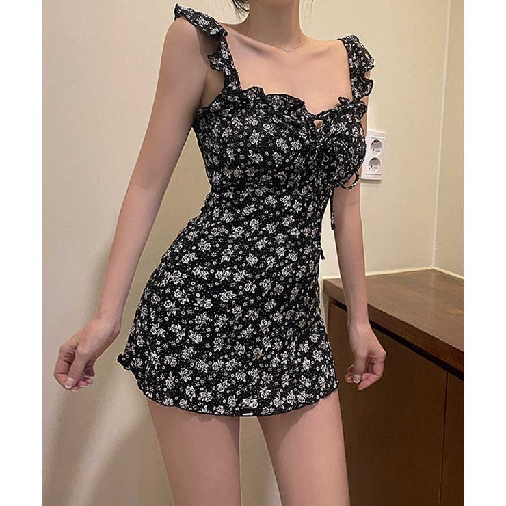 フリルフラワーワンピースビキニ LAVIA ワンピースビキニ | BUYSENSE | 詳細画像7 