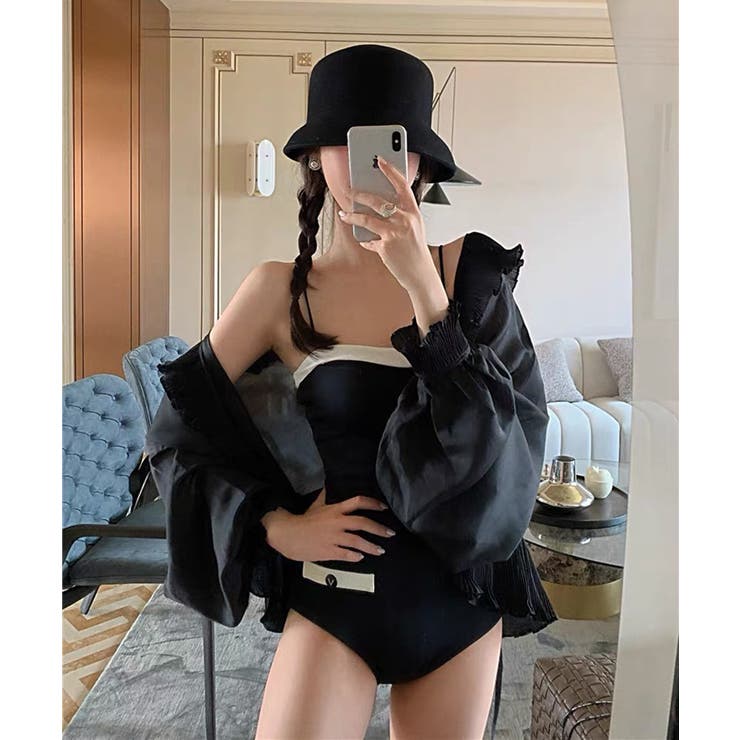 ポケットデザインワンピースビキニ LAVIA ワンピースビキニ | BUYSENSE | 詳細画像2 