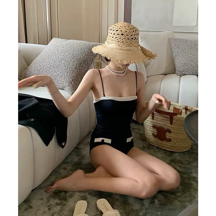 ポケットデザインワンピースビキニ LAVIA ワンピースビキニ | BUYSENSE | 詳細画像3 