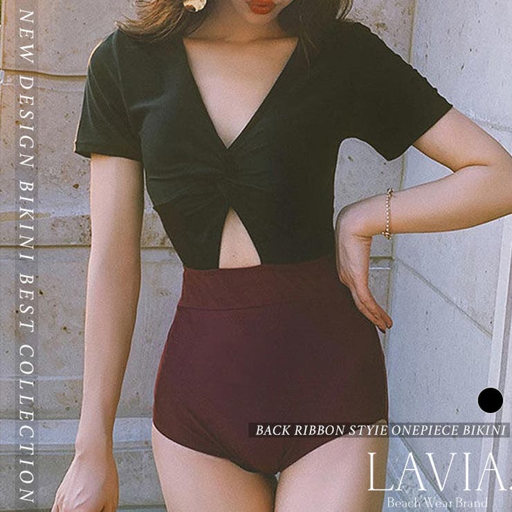 バックリボンスタイルワンピースビキニ LAVIA ワンピースビキニ | BUYSENSE | 詳細画像1 