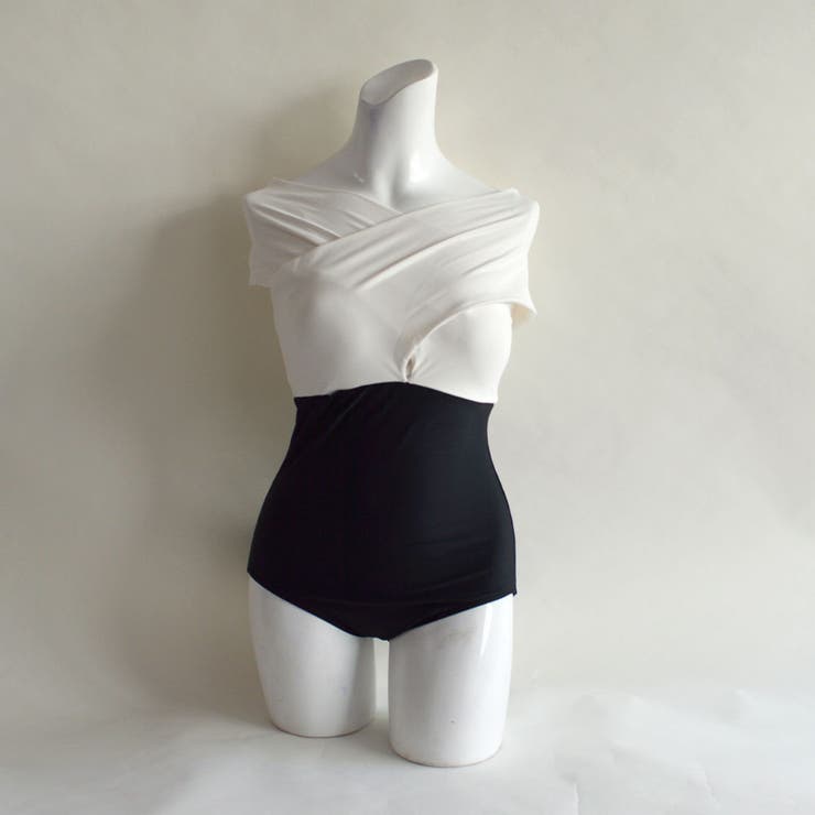 オフショルバイカラーワンピース LAVIA デザインビキニ | BUYSENSE | 詳細画像15 