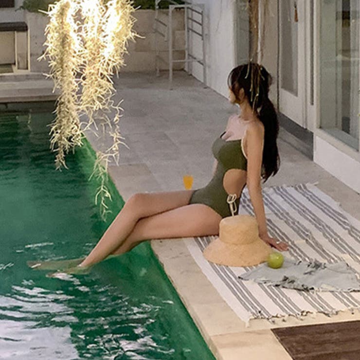 サイドデザインワンピース LAVIA デザインビキニ | BUYSENSE | 詳細画像3 