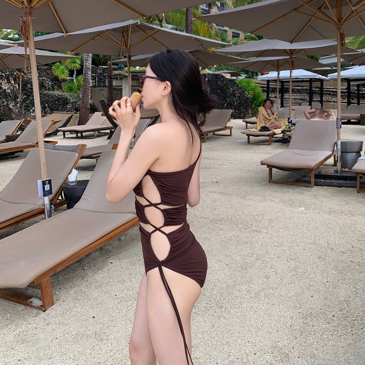ワンショルダーサイドデザインワンピース LAVIA ワンピースビキニ | BUYSENSE | 詳細画像7 