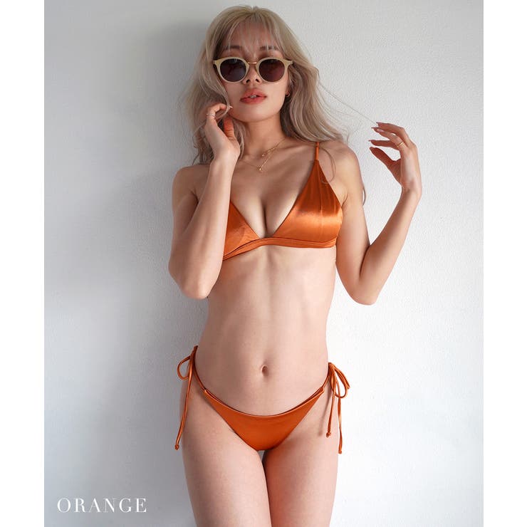 オレンジ | 水着レディース ビキニ水着レディース 韓国 | BUYSENSE