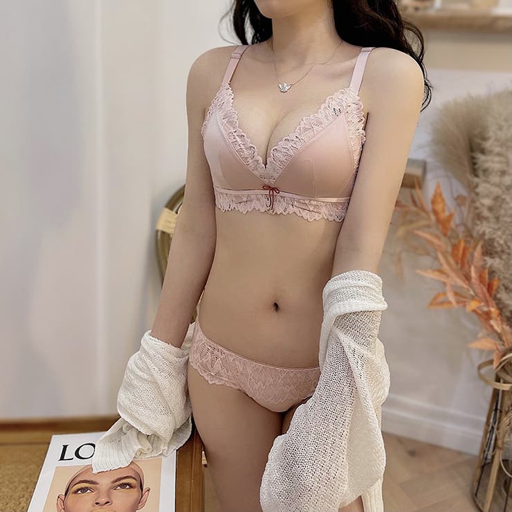 ゴージャスサテン ブラショーツセット ノンワイヤー | BUYSENSE | 詳細画像5 