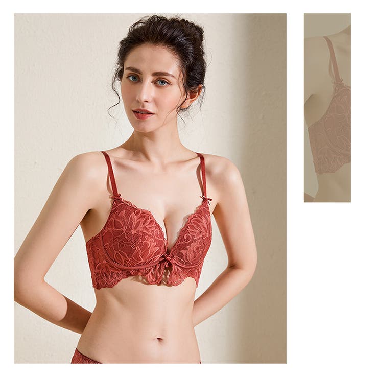Lovelyリボン ブラショーツセット ノンワイヤー | BUYSENSE | 詳細画像8 