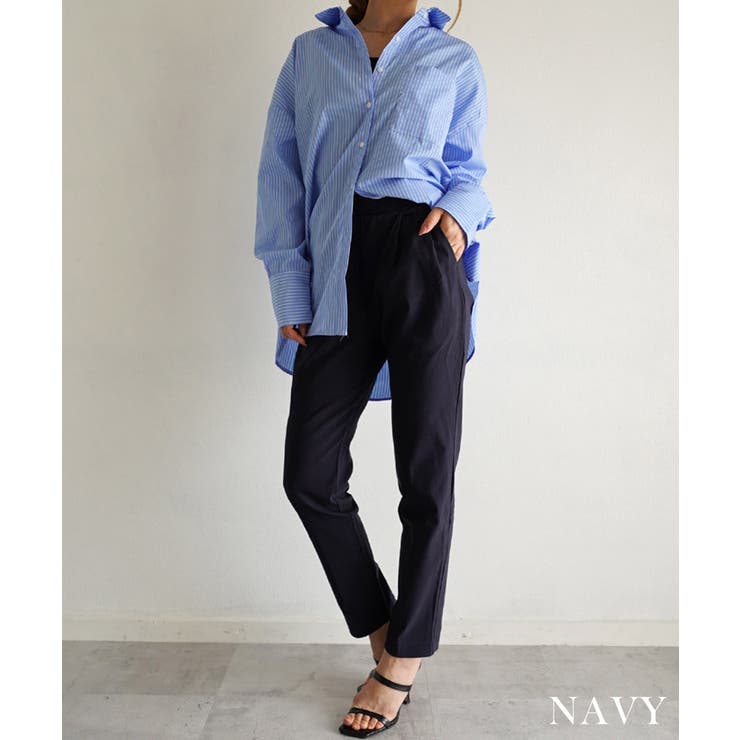 ストレッチツイルタックカラーパンツ Rashik ボトム | BUYSENSE | 詳細画像7 