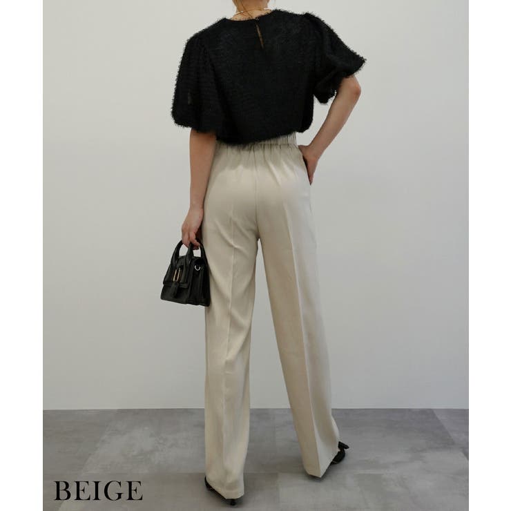 ウエストボタンストレートパンツ Rashik ボトム | BUYSENSE | 詳細画像5 