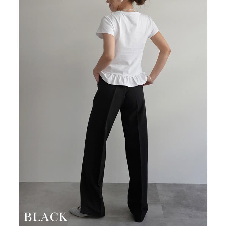 ストレートピンタックスラックスRashik ボトム 大人カジュアル | BUYSENSE | 詳細画像7 