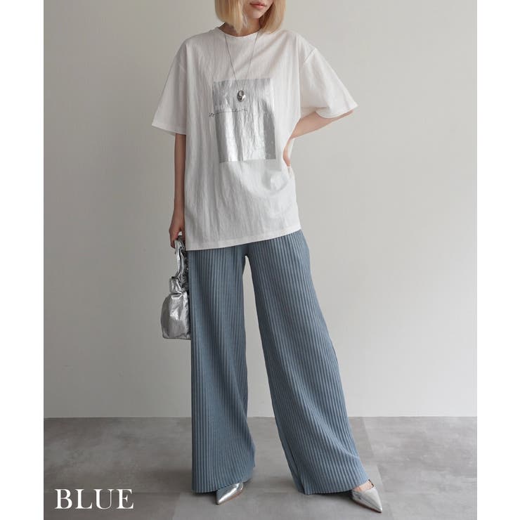 ラメプリーツパンツRashik ボトム 大人カジュアル | BUYSENSE | 詳細画像8 