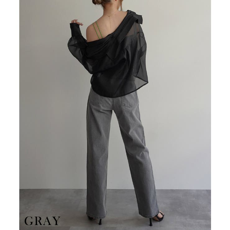 ワイドストレートリサイクルデニムRashik デニム 大人カジュアル | BUYSENSE | 詳細画像13 