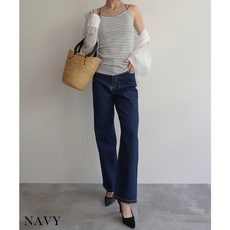 ワイドストレートリサイクルデニムRashik デニム 大人カジュアル | BUYSENSE | 詳細画像14 