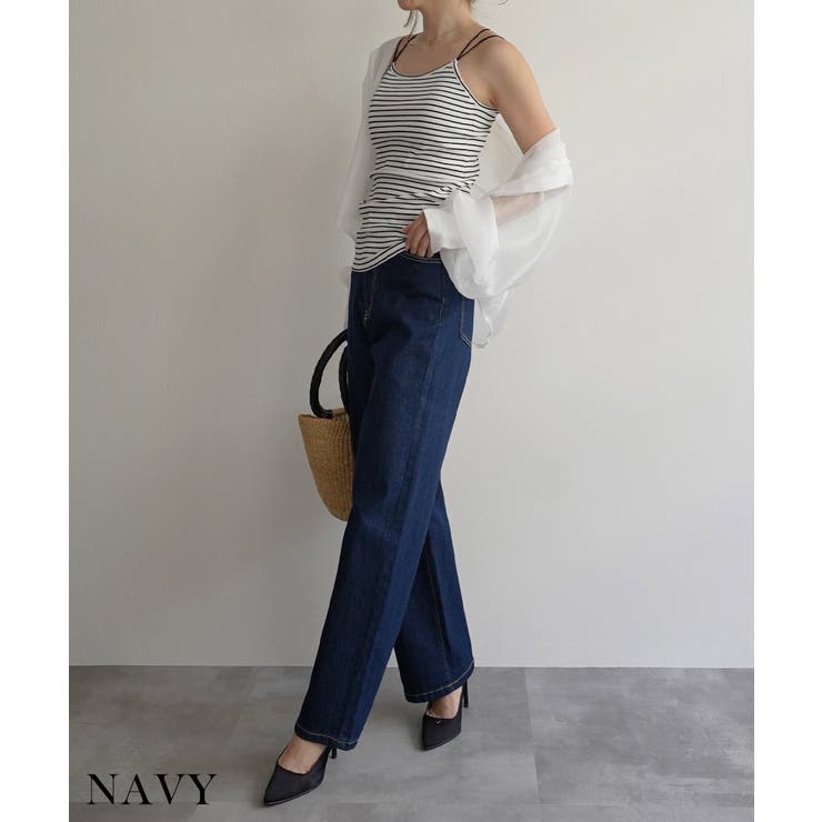 ワイドストレートリサイクルデニムRashik デニム 大人カジュアル | BUYSENSE | 詳細画像15 