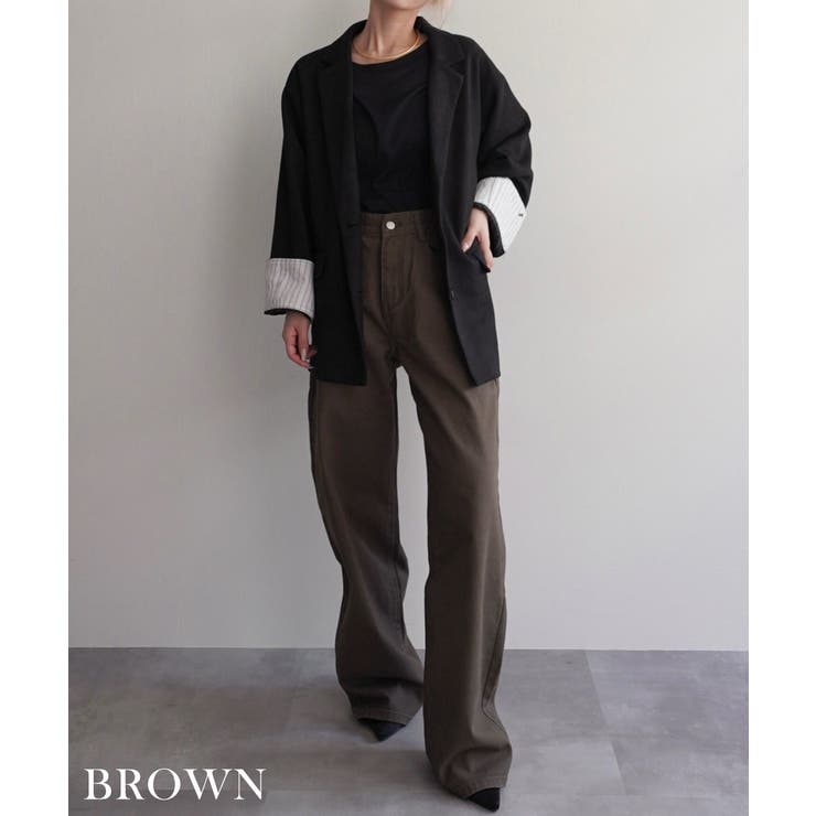 コットンワイドパンツ Rashik ボトム | BUYSENSE | 詳細画像9 