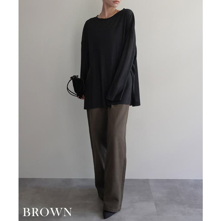 コットンワイドパンツ Rashik ボトム | BUYSENSE | 詳細画像12 