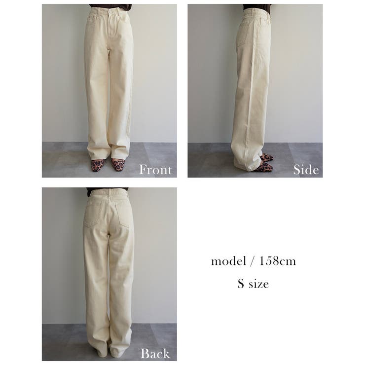 コットンワイドパンツ Rashik ボトム | BUYSENSE | 詳細画像4 