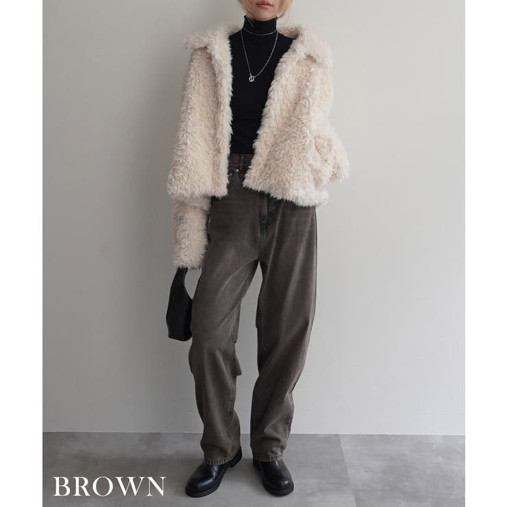 コクーンシルエットデニムRashik ボトム 大人カジュアル | BUYSENSE | 詳細画像9 