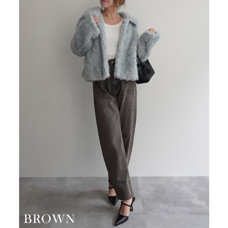 コクーンシルエットデニムRashik ボトム 大人カジュアル | BUYSENSE | 詳細画像11 