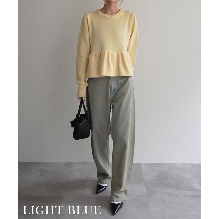 コクーンシルエットデニムRashik ボトム 大人カジュアル | BUYSENSE | 詳細画像5 