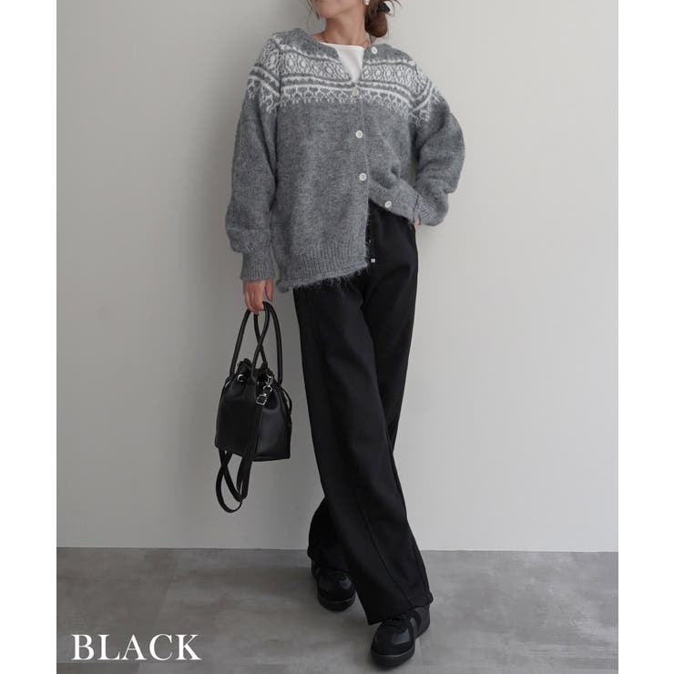 ブラック | カーブライン裏起毛スウェットパンツRashik ボトム 大人カジュアル | BUYSENSE