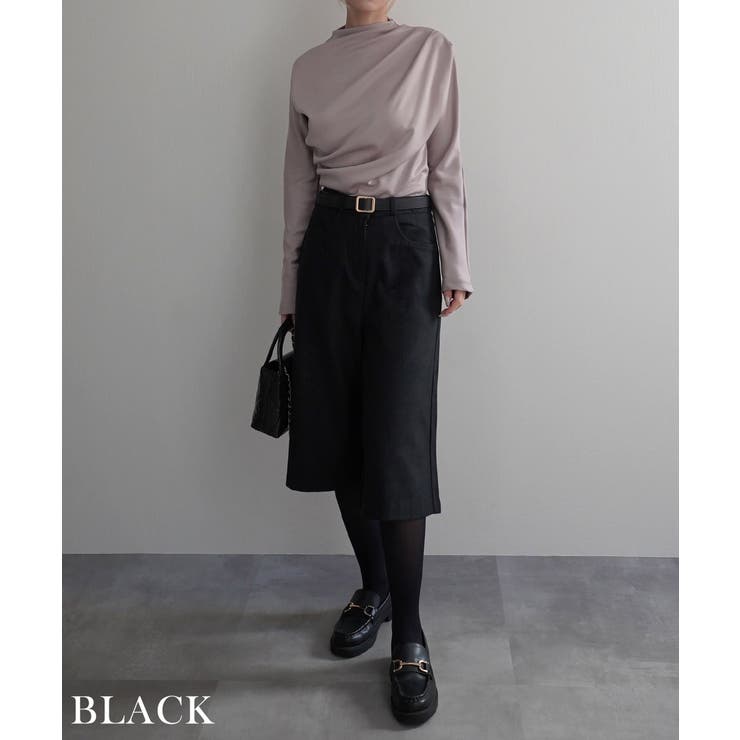 ウールライクバミューダパンツ Rashik ボトム | BUYSENSE | 詳細画像12 