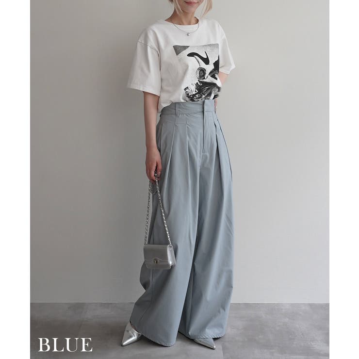 フェイクレザータックパンツRashik ボトム 大人カジュアル | BUYSENSE | 詳細画像10 