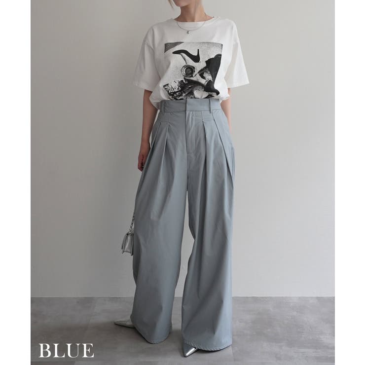 フェイクレザータックパンツRashik ボトム 大人カジュアル | BUYSENSE | 詳細画像11 