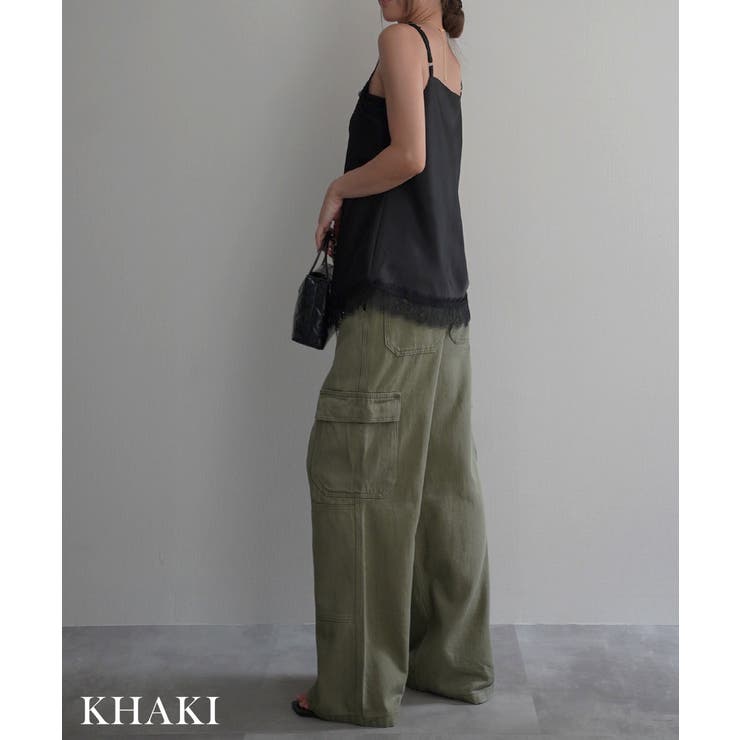 コットンカーゴイージーパンツRashik ボトム 大人カジュアル | BUYSENSE | 詳細画像13 