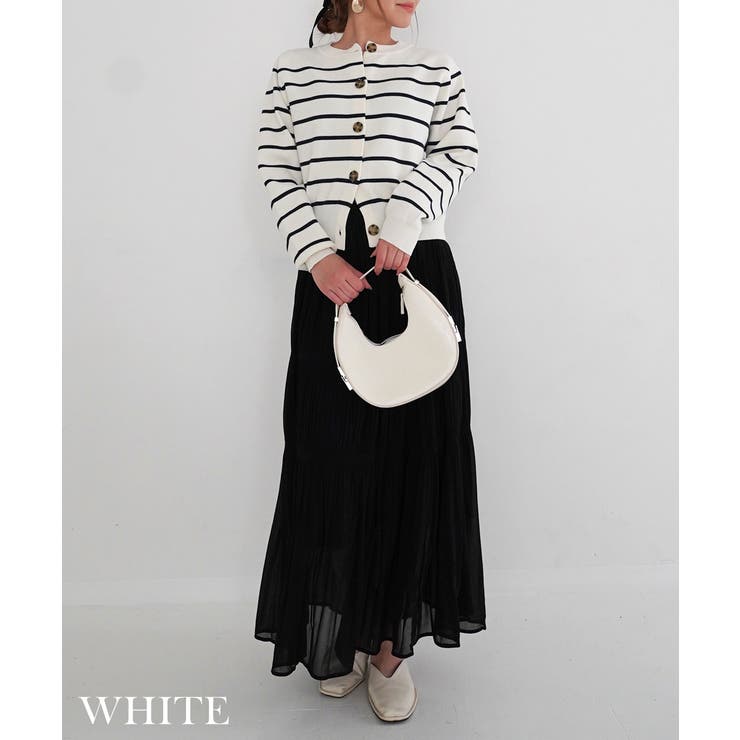 細ボーダーカーディガン Rashik カーディガン | BUYSENSE | 詳細画像7 