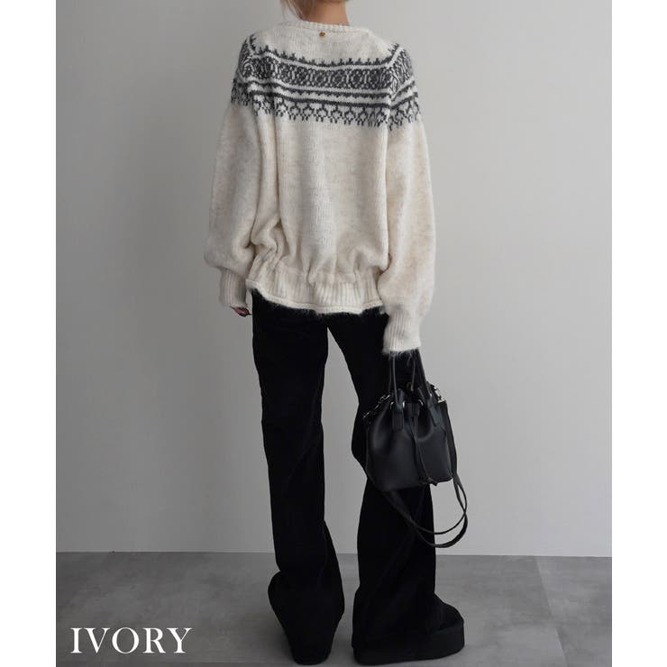 ノルディックニットカーディガンRashik カーディガン 大人カジュアル | BUYSENSE | 詳細画像5 