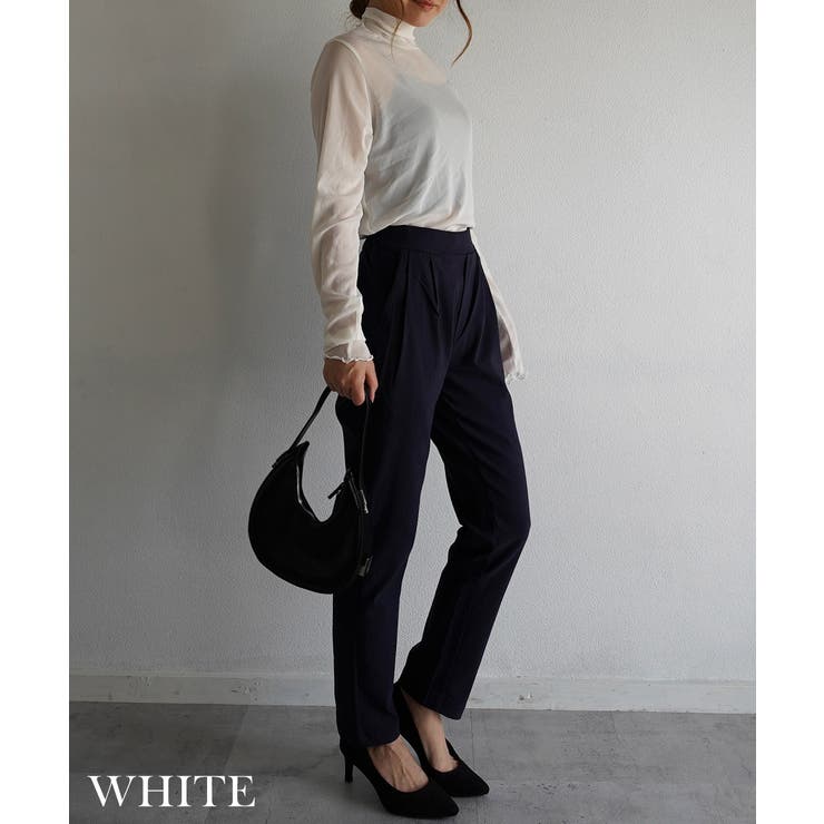 ハイネックメロウシアートップス Rashik カットソー | BUYSENSE | 詳細画像5 