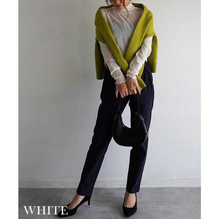 ハイネックメロウシアートップス Rashik カットソー | BUYSENSE | 詳細画像6 