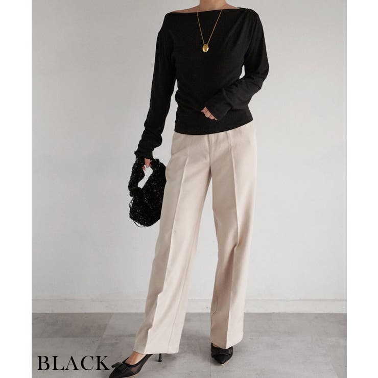 ボートネックトップス Rashik カットソー | BUYSENSE | 詳細画像7 