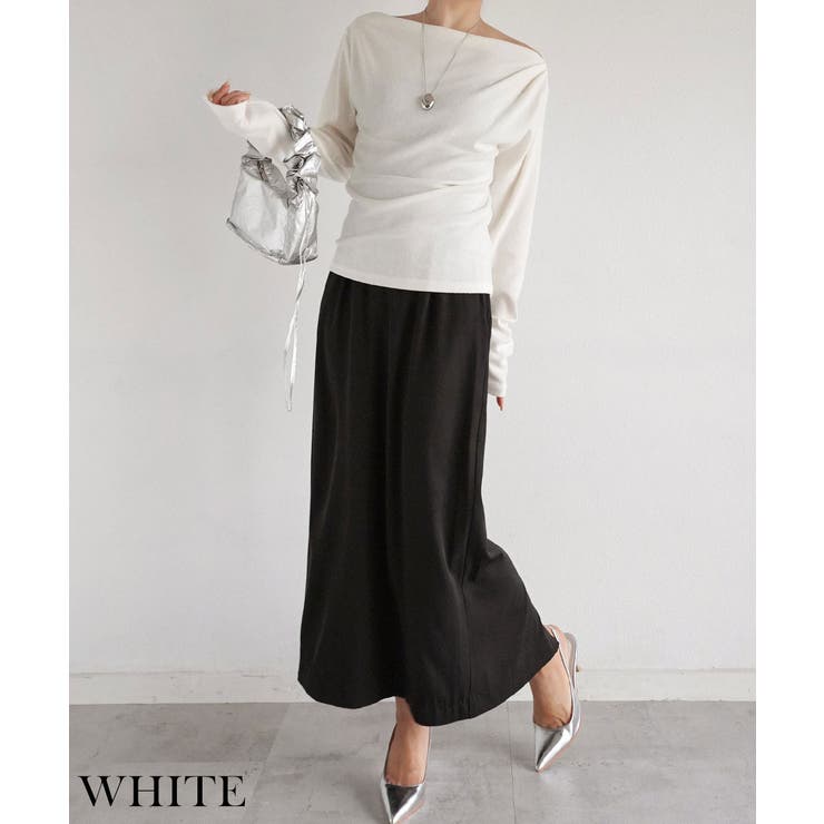 ボートネックトップス Rashik カットソー | BUYSENSE | 詳細画像5 